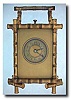Small French strike and repeat carriage clock in the oriental manner.