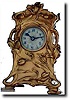 French Art Nouveau Carriage Clock, c. 1890