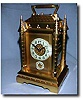 French Architectural Carriage Clock, c. 1880