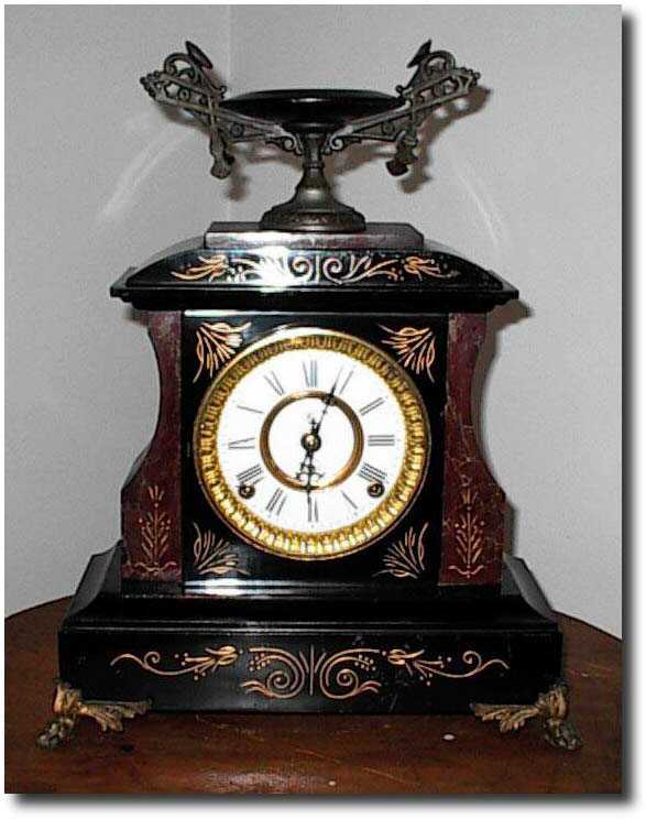 F. Kroeber Mantel Clock — Antique Clocks Price Guide