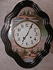 French picture frame clock, circa 1900-1930,