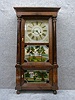 EMPIRE FULL COLUMN SHELF CLOCK BY THE FORESTVILLE MFG. CO, IN BRISTOL, CONN. CIRCA 1840.