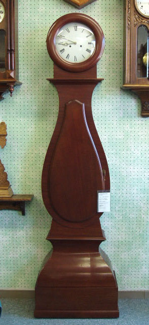 Mahogany Cased Swedish Floor Clock In A Neoclassic Design. This Clock Was Made In Dahl, Sweden, Circa 1840-1850. — Antique Clocks Price Guide
