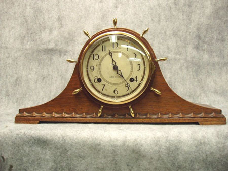 2 The Dial Is Painted And Brass With Arabic Numbers. — Antique Clocks Price Guide