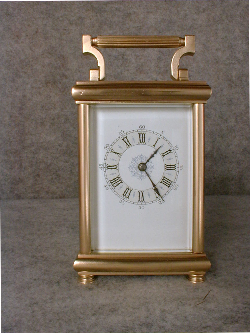Full Size French Carriage Clock In A "Boite Jonc" Style Case. Circa 1900-1910 — Antique Clocks Price Guide