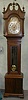 Junghans Mahogany Hall Clock. Circa 1920. 