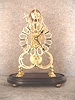 English 8 Day Cable Fusee Skeleton Clock. Circa 1890'S.