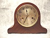 German Tambour In A Mahogany Case By The Hamburg American Clock Co., Circa 1920.