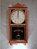 This Is An American Oak Store Type Wall Clock, Called The "Pelican" By The Waterbury Clock Co. Circa 1910-1920