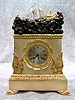 French Automaton Rocking Ship Mantel Clock In A Gilt And Bronze Case With An 8 Day Silk Thread Suspension Movement That Strikes The Hours And 1/2 Hours On A Bell.
