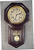Japanese School Clock Made In Occuiped Japan Circa 1945-1952.
