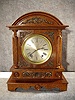 This Is An Oak Cased Bracket Clock By Winterhalder And Hofmeier. Circa 1900. 