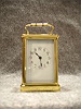 A French Time Only Carriage Clock In An Obis Style Case, Imported By Harris And Harrington, New York. Circa 1890-1910.