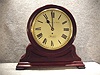 This Is An English Office Style Two Sided, Double Dial, Chain Fusee Timepiece In A Mahogany Case. Circa 1890-1900.