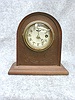 Walnut Cased Shelf Clock By Laporte Hubbell.