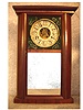 Jerome, Gilbert And Grant And Co., Ct, 1/2 Rounded Sides And Cornice Top Shelf Clock. Circa 1839-1840.
