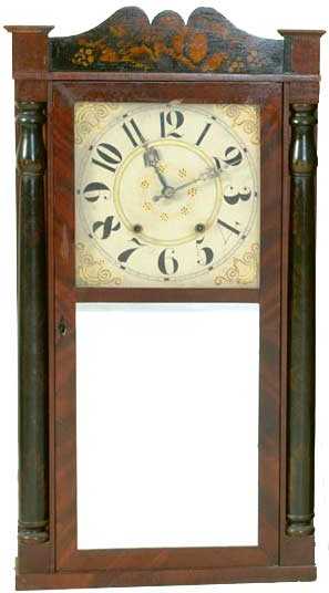 George Marsh & Co., Column and Splat Shelf Clock — Antique Clocks Price Guide