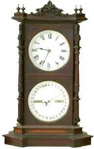 Seth Thomas Parlor Number 8 Shelf Calendar Clock, — Antique Clocks Price Guide