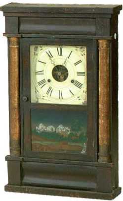 Seth Thomas Half Column Shelf Clock — Antique Clocks Price Guide