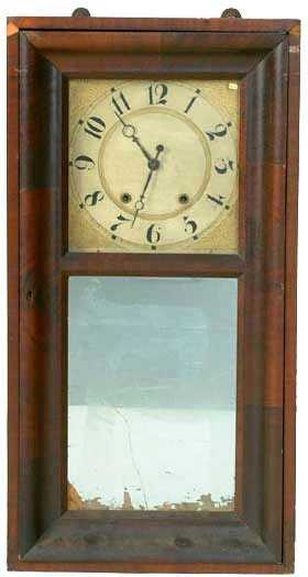 Eli Terry Jr. Oversized Ogee Shelf Clock — Antique Clocks Price Guide