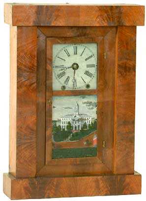 Chauncey Jerome Fusee Shelf Clock — Antique Clocks Price Guide