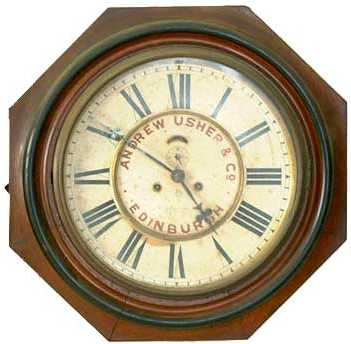 Ansonia Gallery Advertising Wall Clock — Antique Clocks Price Guide