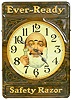 Tin Advertising Wall Clock