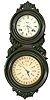 Welch B.B. Lewis Double Dial Wall Calendar Number 6