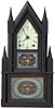 Terry & Andrews Steeple on Steeple Shelf Clock,