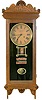 Fred Frick Clock Co., Waynesboro, PA., Animated Advertising Wall Clock,