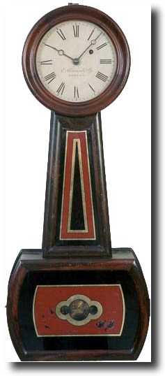 E. HOWARD & CO. BANJO CLOCK (Boston, MA c. 1860) — Antique Clocks Price Guide