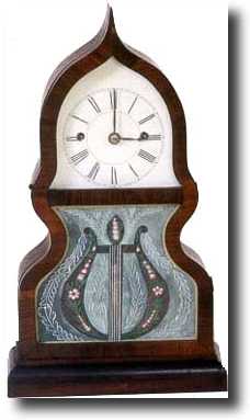 RARE J.C. BROWN ACORN SHELF CLOCK (Bristol, CT c. 1850) — Antique Clocks Price Guide