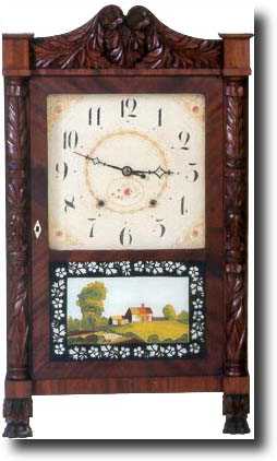 SETH THOMAS SHELF CLOCK (Plymouth, CT c. 1830) — Antique Clocks Price Guide