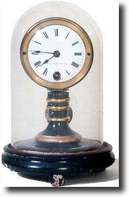 SETH THOMAS CANDLESTAND CLOCK (NY c. 1860) — Antique Clocks Price Guide