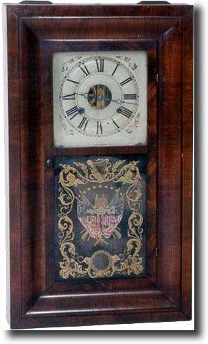 SETH THOMAS OGEE SHELF CLOCK (Thomaston, CT c. 1850) — Antique Clocks Price Guide