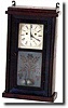 RARE AARON CRANE SHELF CLOCK (c. 1850)