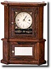 ATKINS SHELF CLOCK (Bristol, CT c. 1850)