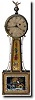 AARON WILLARD JR. BANJO CLOCK (Boston, MA c. 1820)