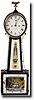 RARE WILLIAM GRANT BANJO CLOCK (Boston, MA c. 1820)