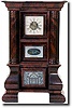 RARE J.C. BROWN SUPER EMPIRE SHELF CLOCK (Bristol, CT c. 1840)
