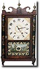 CHAUNCEY IVES JESTER TOP SHELF CLOCK (Bristol, CT c. 1825)