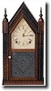 RARE J.C. BROWN RIPPLE STEEPLE CLOCK (Forestville, CT c. 1840)