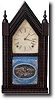 RARE J.C. BROWN RIPPLE STEEPLE CLOCK (Forestville, CT c. 1840)