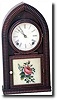 J.C. BROWN BEEHIVE RIPPLE SHELF CLOCK (Forestville, CT c. 1840)