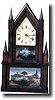 ELISHA MANROSS STEEPLE ON STEEPLE SHELF CLOCK (Bristol, CT c. 1840)