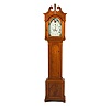 Bucks County, Pennsylvania Cherry Chippendale Tall Case Clock,