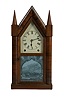 Terry, Downs and Co. Mahogany Steeple Clock,