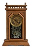 Eight Day-Half Hour Strike Glendale Terry Shelf Clock,