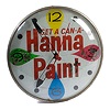 Get A Can-A-Hanna Paint Lighted Hanging Clock,