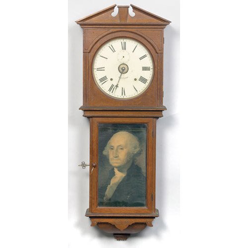 Seth Thomas Umbria Oak Regulator Wall Clock, — Antique Clocks Price Guide